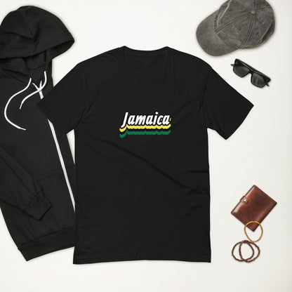Men's Jamaica Graphic Form-fitting T-shirt