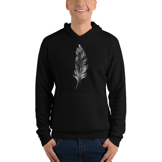 Feather Graphic Hoodie - Men