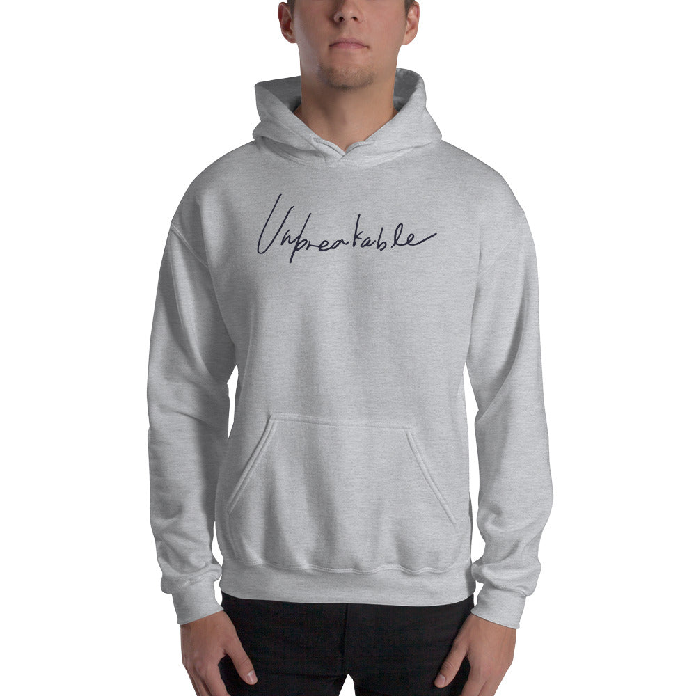 Unbreakable Print Graphic Hooded Sweatshirt