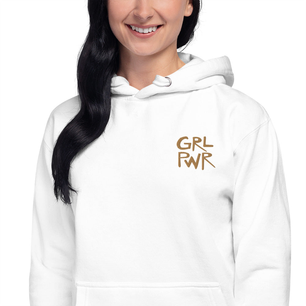 GRL PWR Hoodie Embroidered