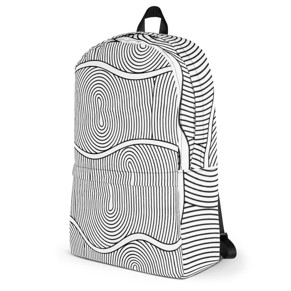 Wood Pattern Backpack
