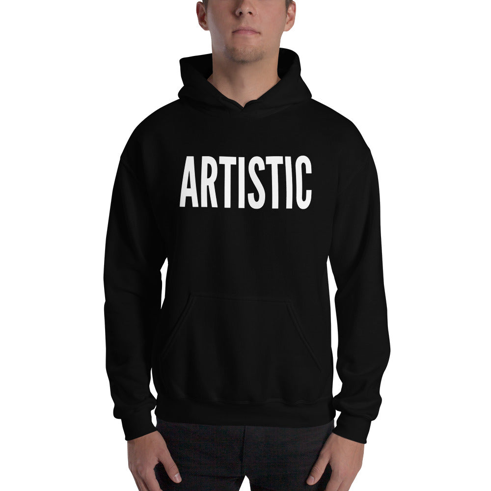 Artistic Graphic Hooded Sweatshirt