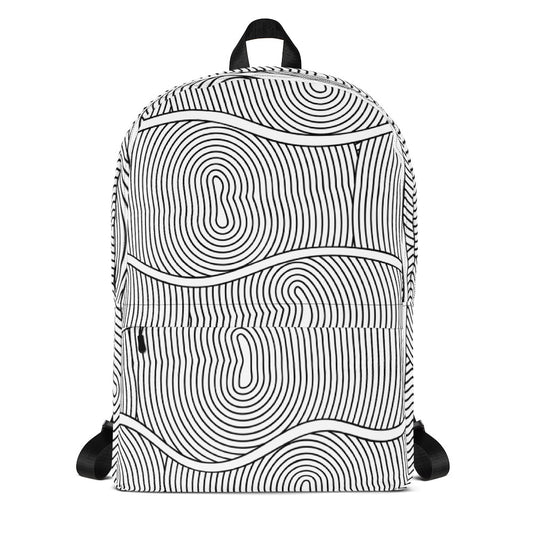 Wood Pattern Backpack