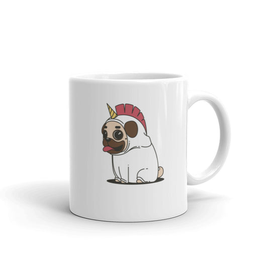 Super Pug Unicorn Mug