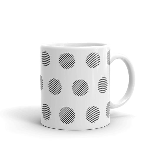 Geo Stripe Circle Mug