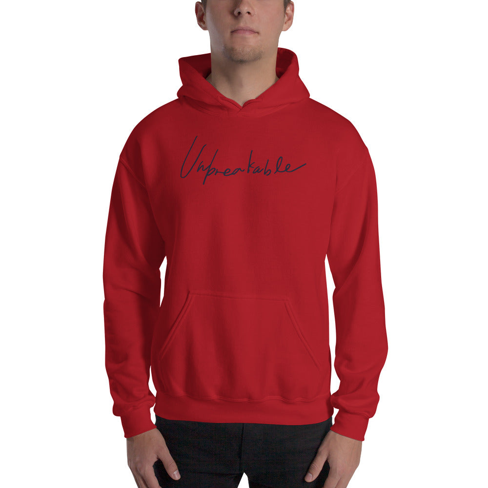 Unbreakable Print Graphic Hooded Sweatshirt