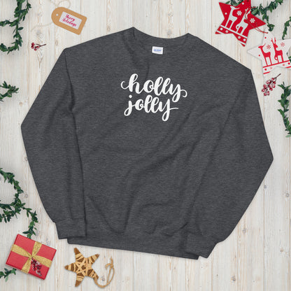 Holly Jolly His and Hers Christmas Sweatshirt