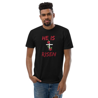 He Is Risen Men's Graphic Tee - Bloom Seventy Seven