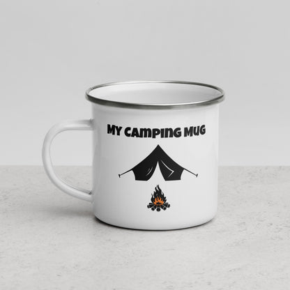 My Camping Enamel Mug