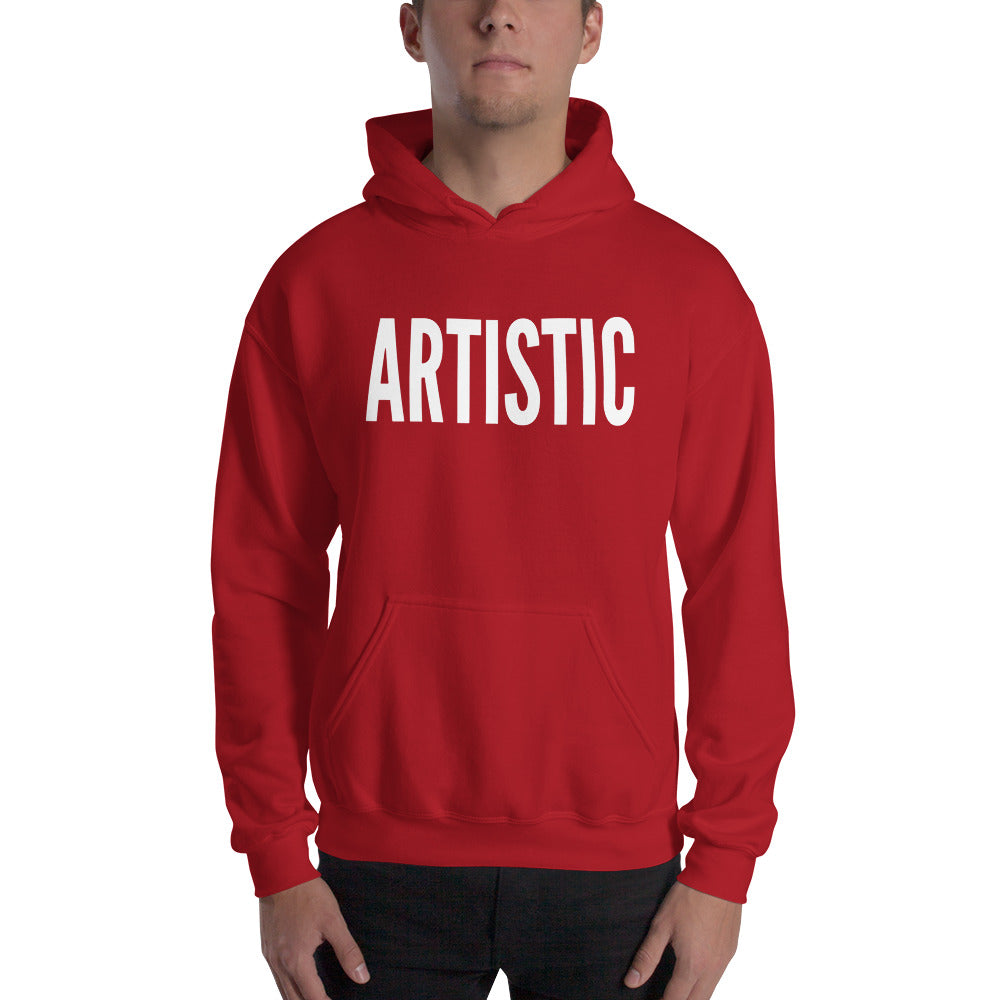 Artistic Graphic Hooded Sweatshirt