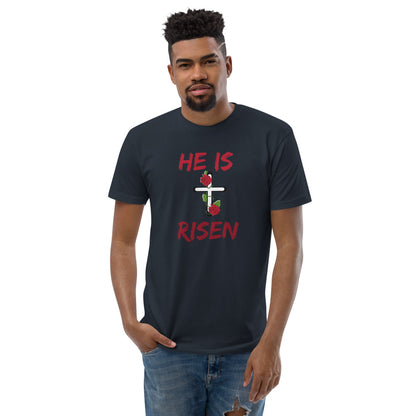 He Is Risen Men's Graphic Tee - Bloom Seventy Seven