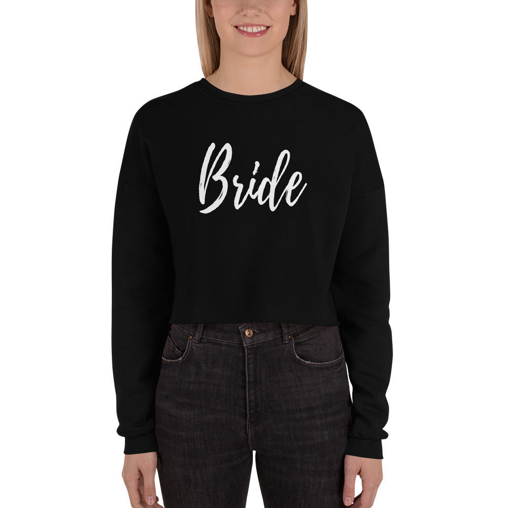 Bride Crop Sweatshirt