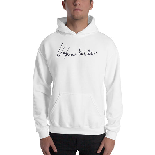 Unbreakable Print Graphic Hooded Sweatshirt