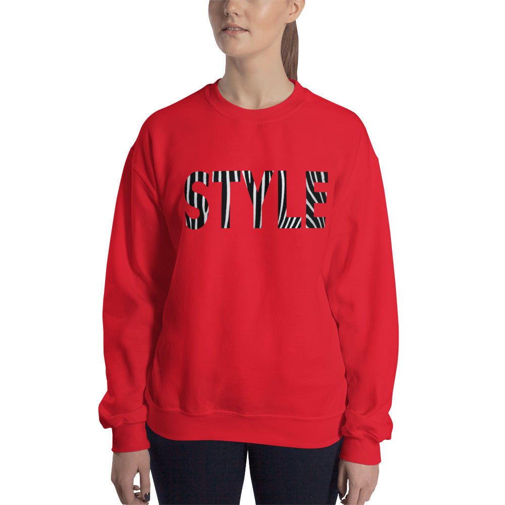 STYLE Graphic Pullover Sweatshirt