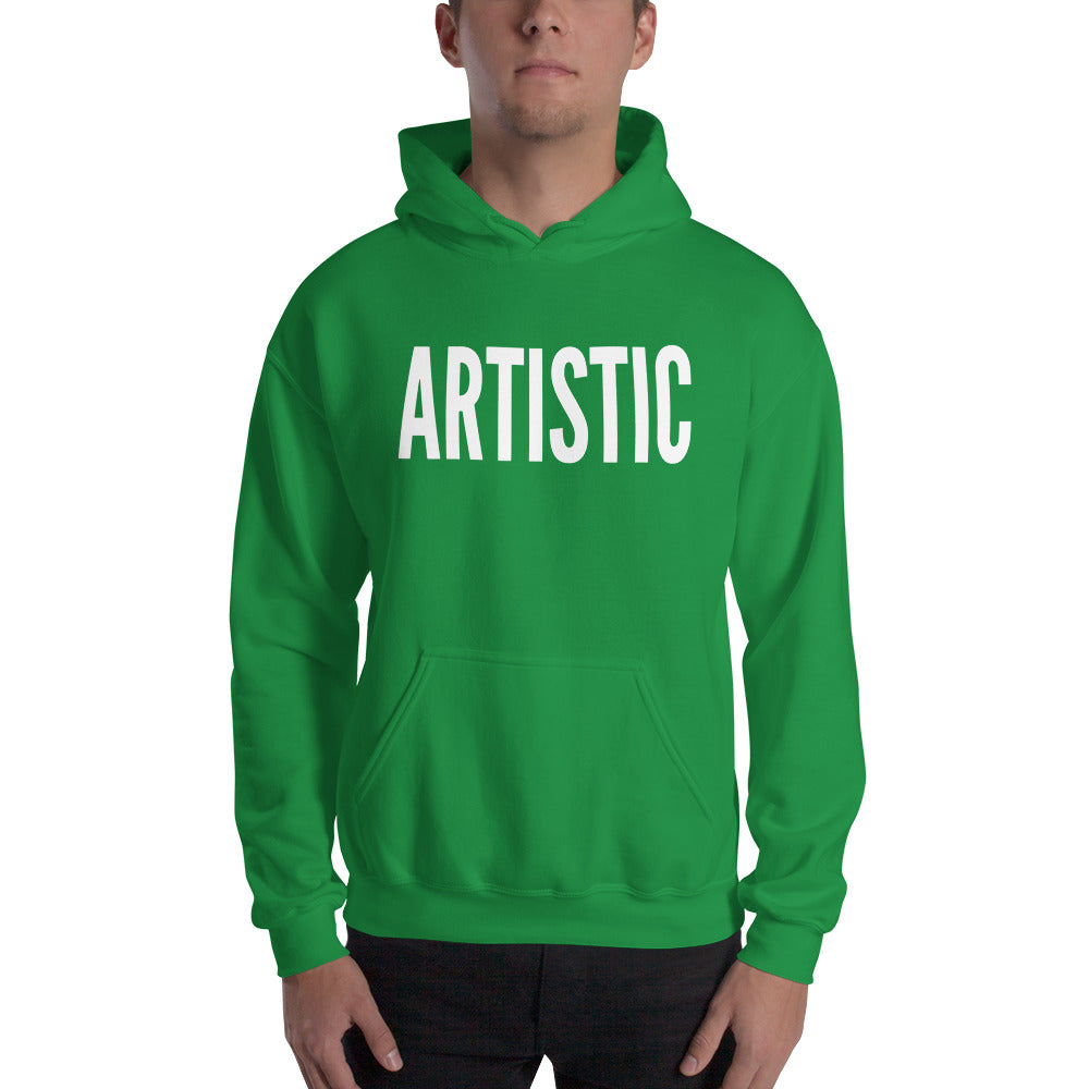Artistic Graphic Hooded Sweatshirt