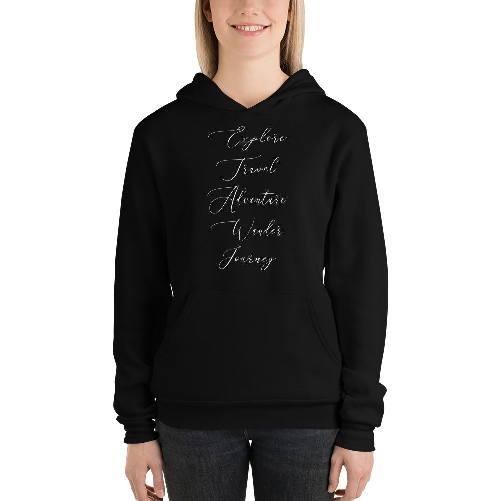 Just Live Graphic Pullover Hoodie