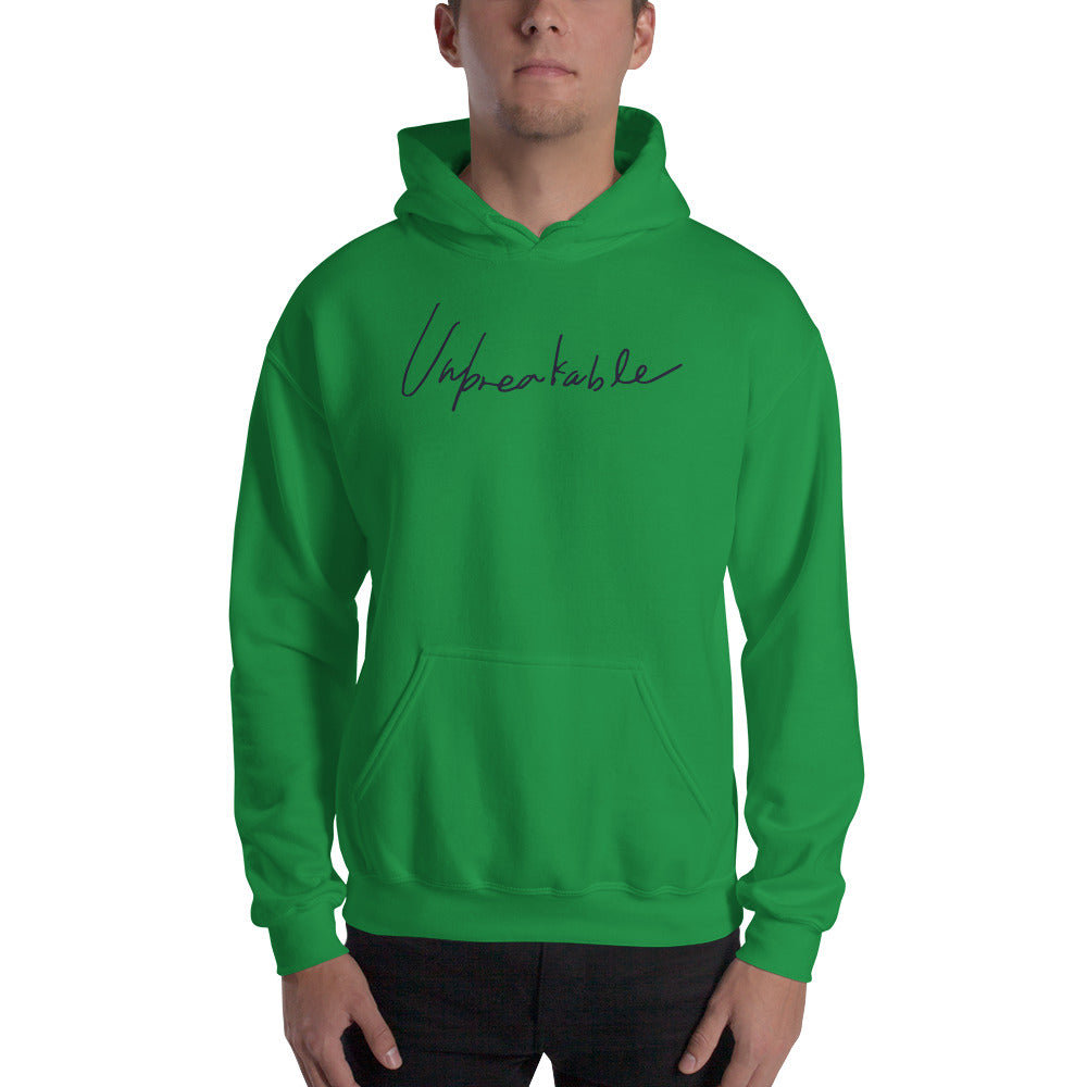 Unbreakable Print Graphic Hooded Sweatshirt