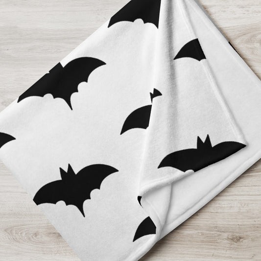 Bats Throw Blanket 50″ × 60″