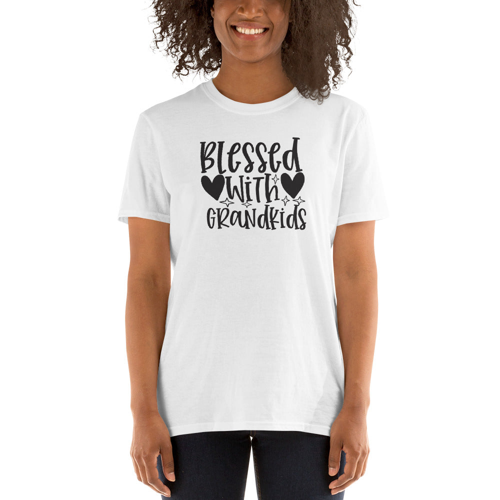 Blessed With Grandkids Short-Sleeve T-Shirt