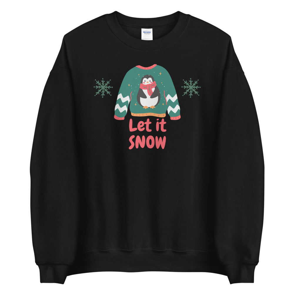 Let It Snow Unisex Ugly Sweatshirt