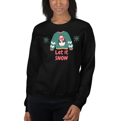 Let It Snow Unisex Ugly Sweatshirt