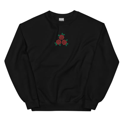 Rose's Embroidered Women's Sweatshirt