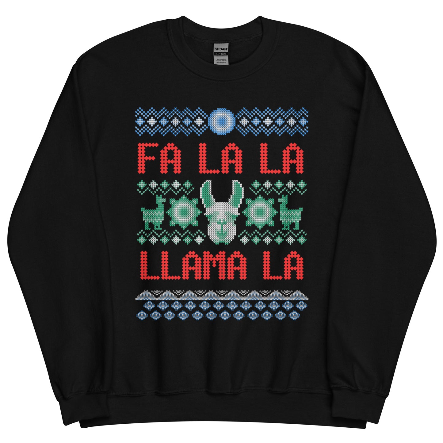 Fa La La Llama Ugly Christmas Unisex Sweatshirt