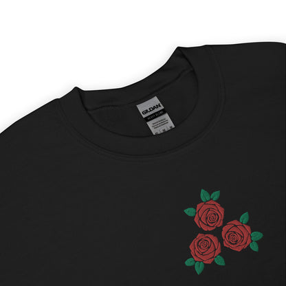 Rose's Embroidered Women's Sweatshirt