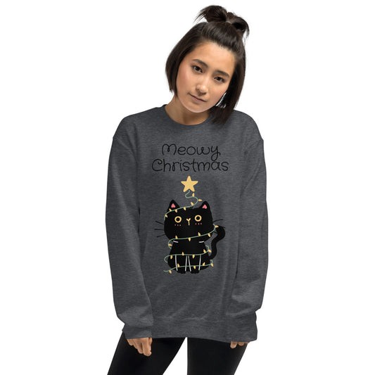 Meowy Christmas Unisex Sweatshirt