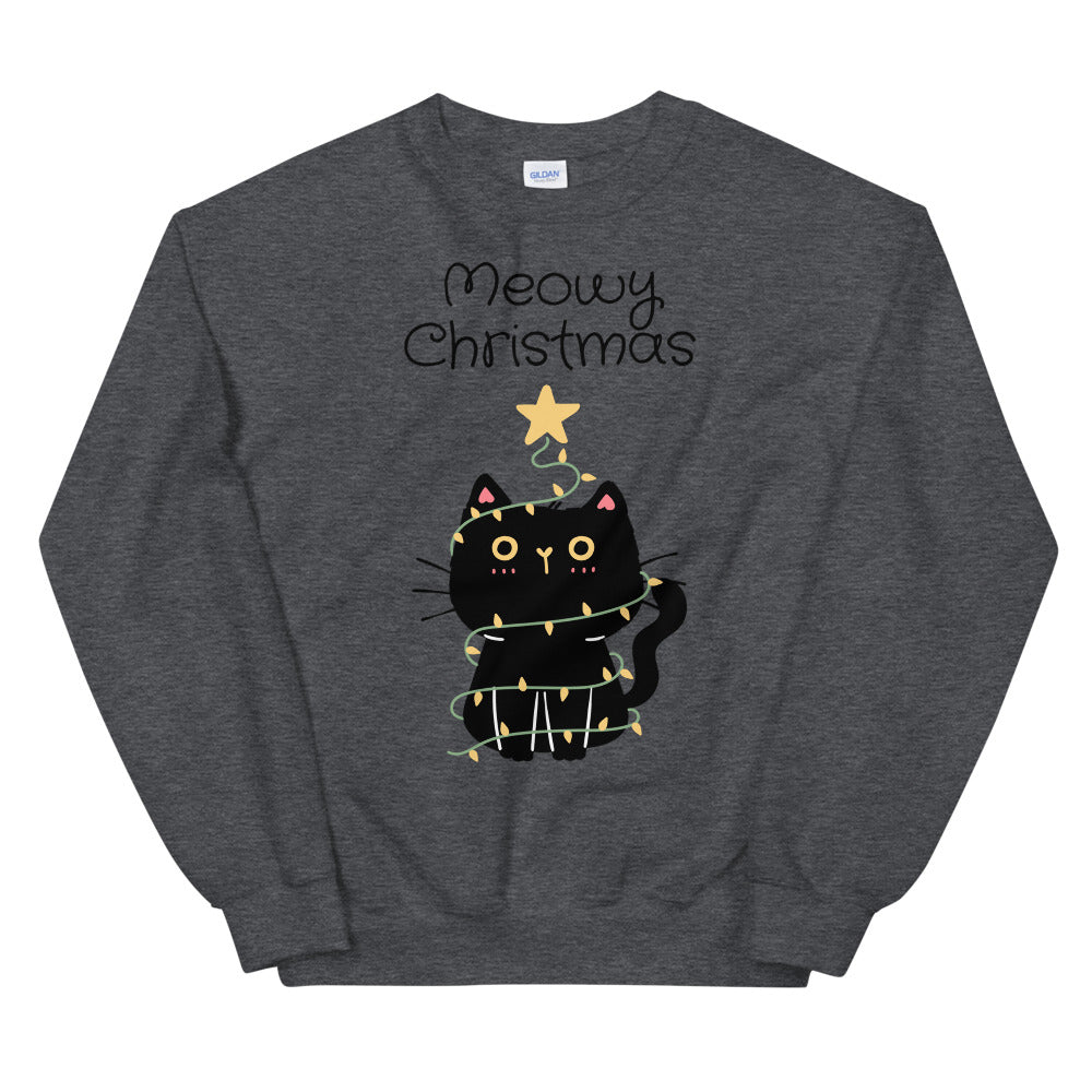 Meowy Christmas Unisex Sweatshirt