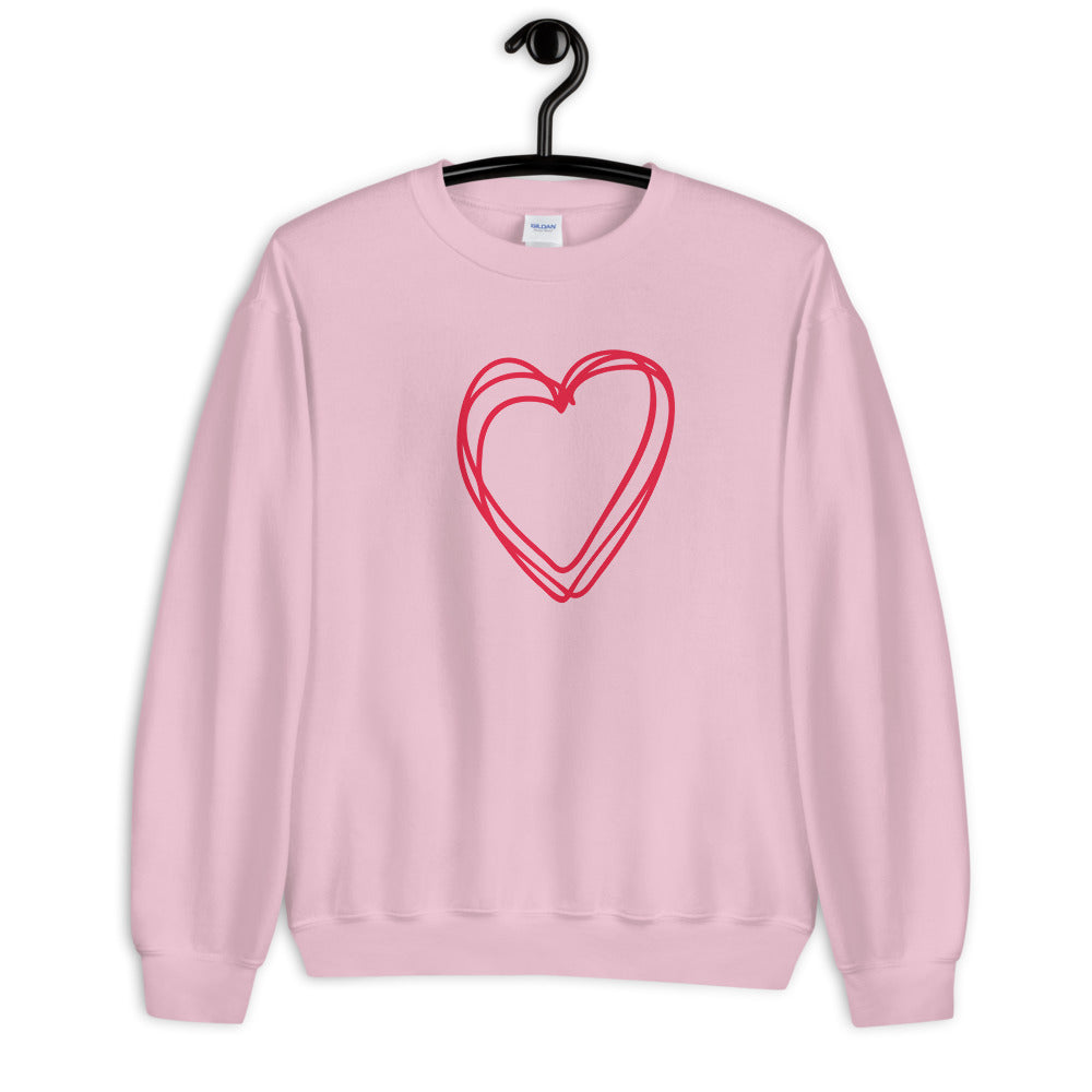 Hearts Hearts Unisex Sweatshirt
