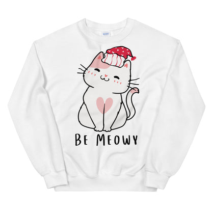 Be Meowy Christmas Unisex Sweatshirt
