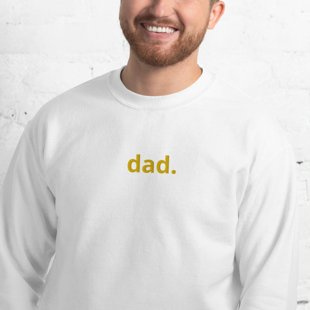 Dad Embroidered Sweatshirt