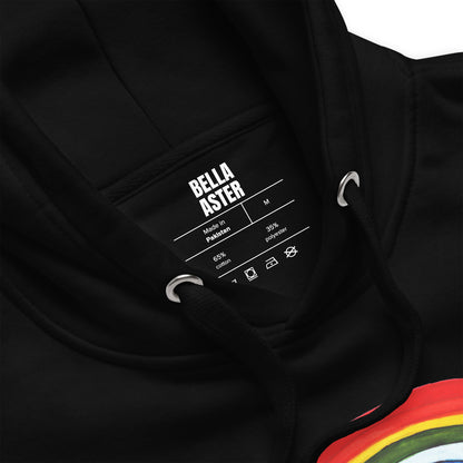 Rainbow Hearts Women's Hoodie