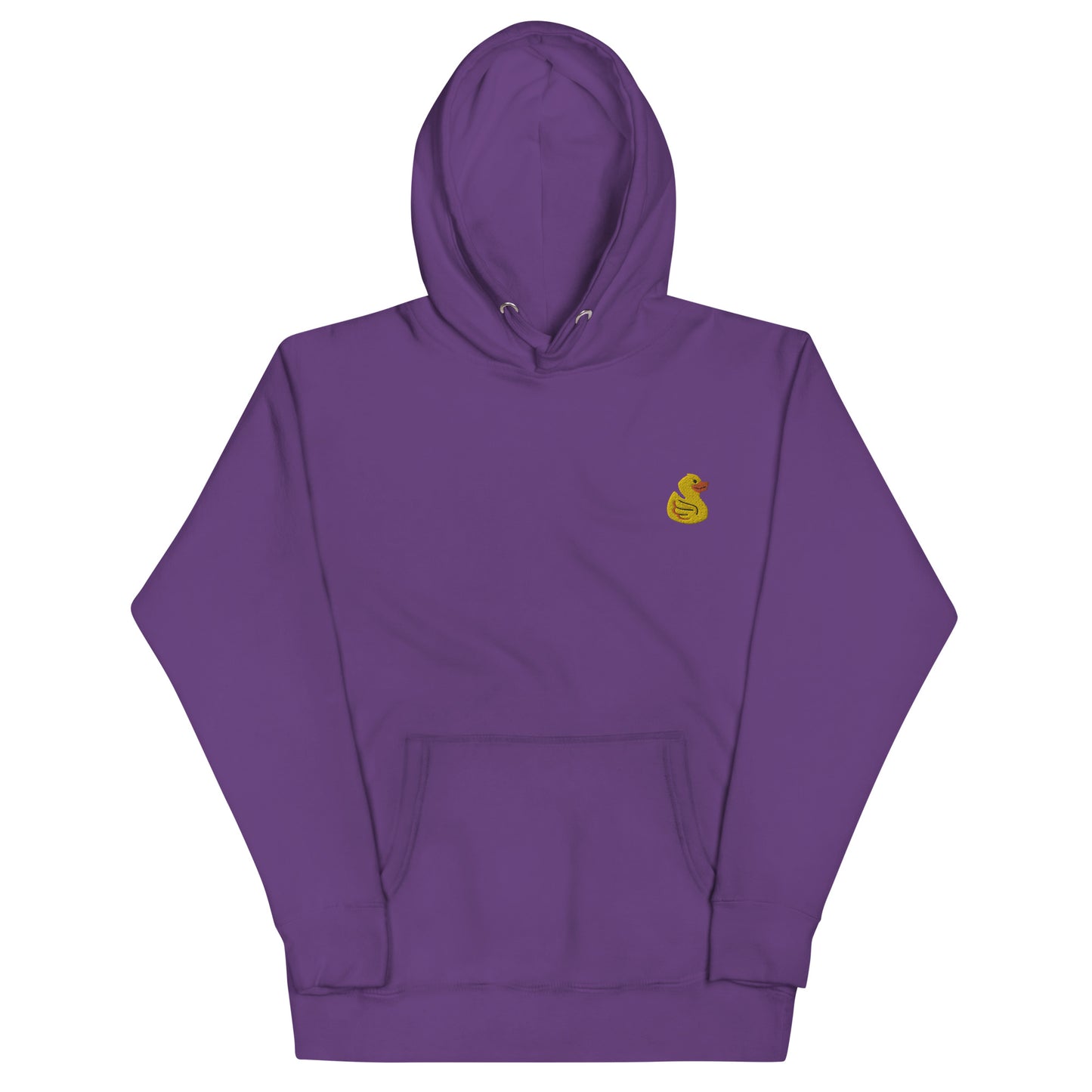 Yellow Duck Embroidered Women's Hoodie