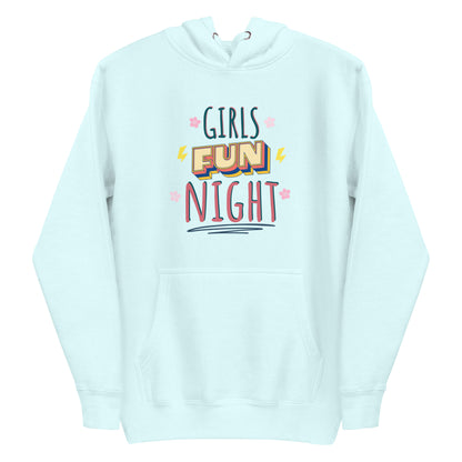 Girls Fun Night Graphic Hoodie