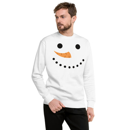 Snowman Unisex Premium Sweatshirt