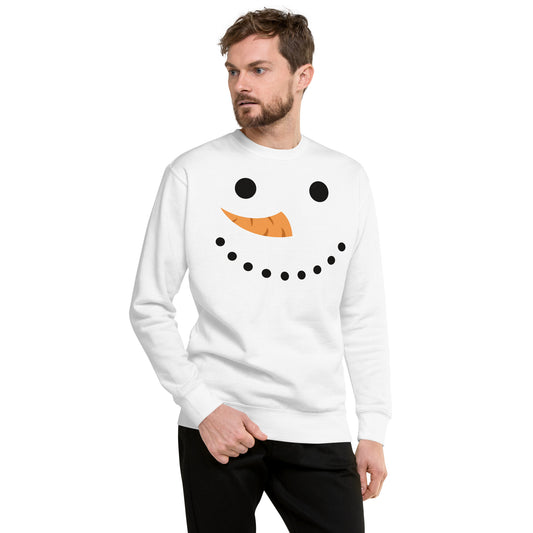 Snowman Unisex Premium Sweatshirt