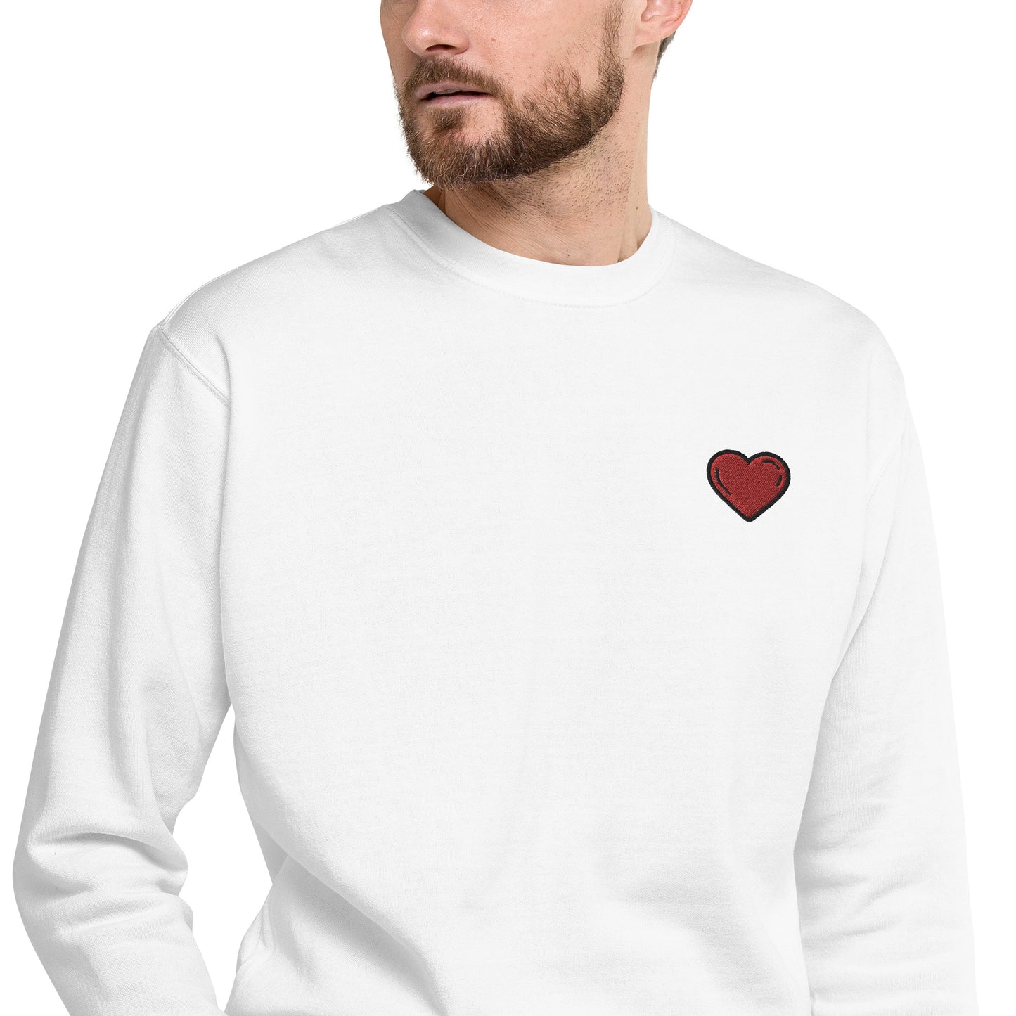 Sweetheart Embroidered Unisex Fleece Pullover