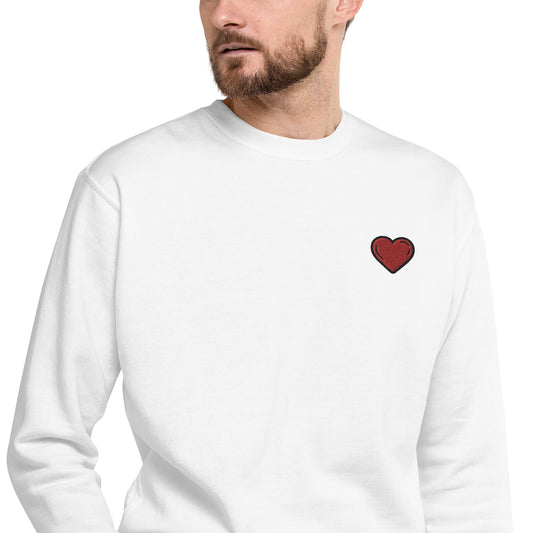 Sweetheart Embroidered Unisex Premium Sweatshirt
