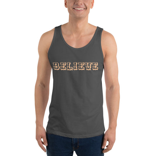 Believe Men's Tank Top - Bloom Seventy Seven