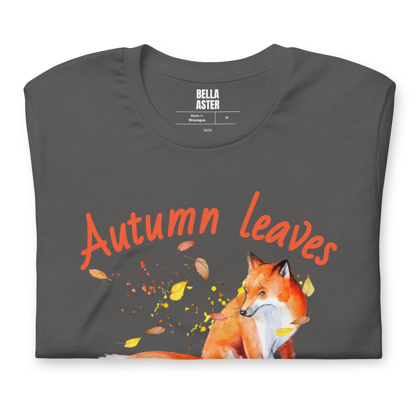 Autumn Leaves Fox Women's T-Shirt