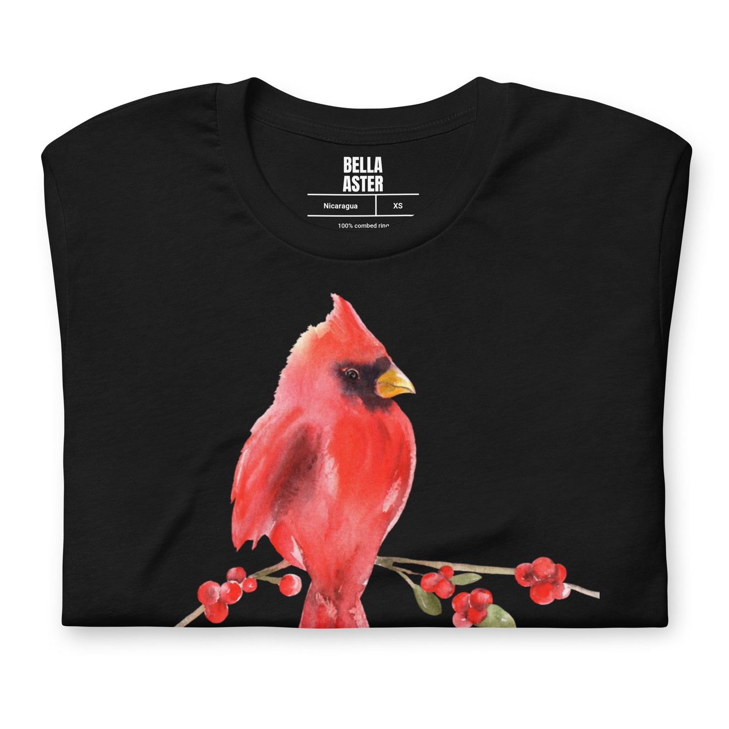 Watercolor Cardinal Shirt