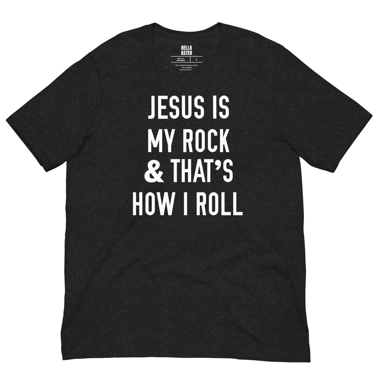 Jesus Is My Rock & That's How I Roll Tee - Men