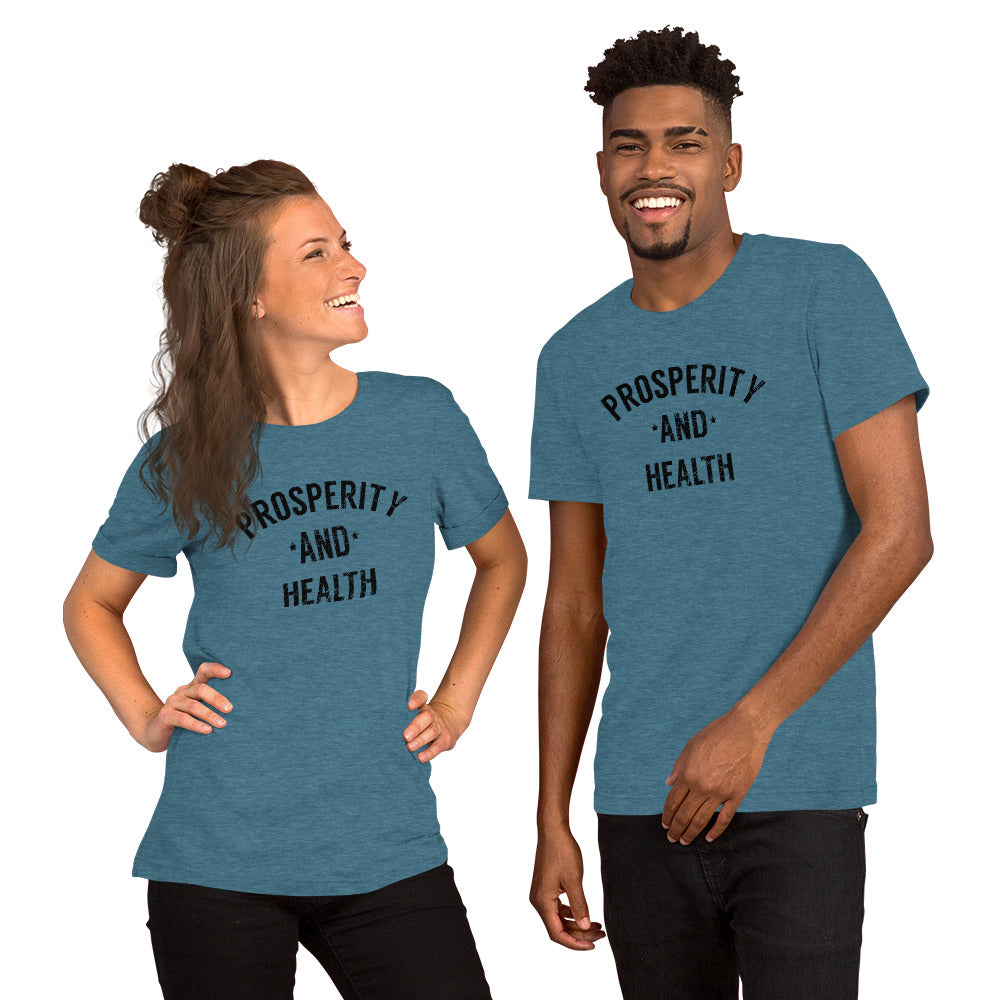 Prosperity And Health Couple Tees - Take 2