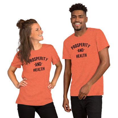 Prosperity And Health Couple Tees - Take 2