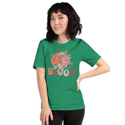 Bloom Floral Beauty Short-Sleeve Women's T-Shirt