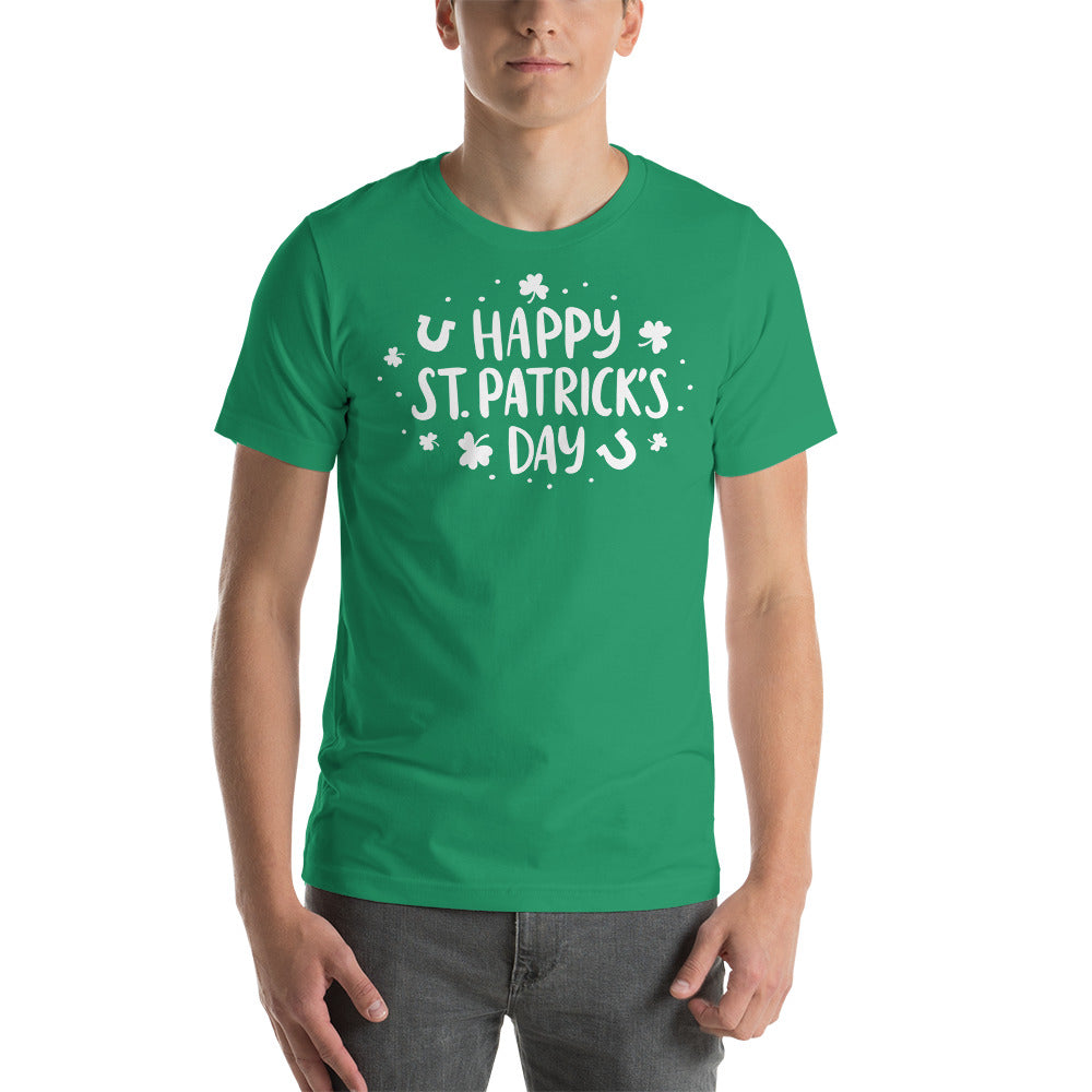 Happy St. Patrick's Day Short-Sleeve Unisex Tee