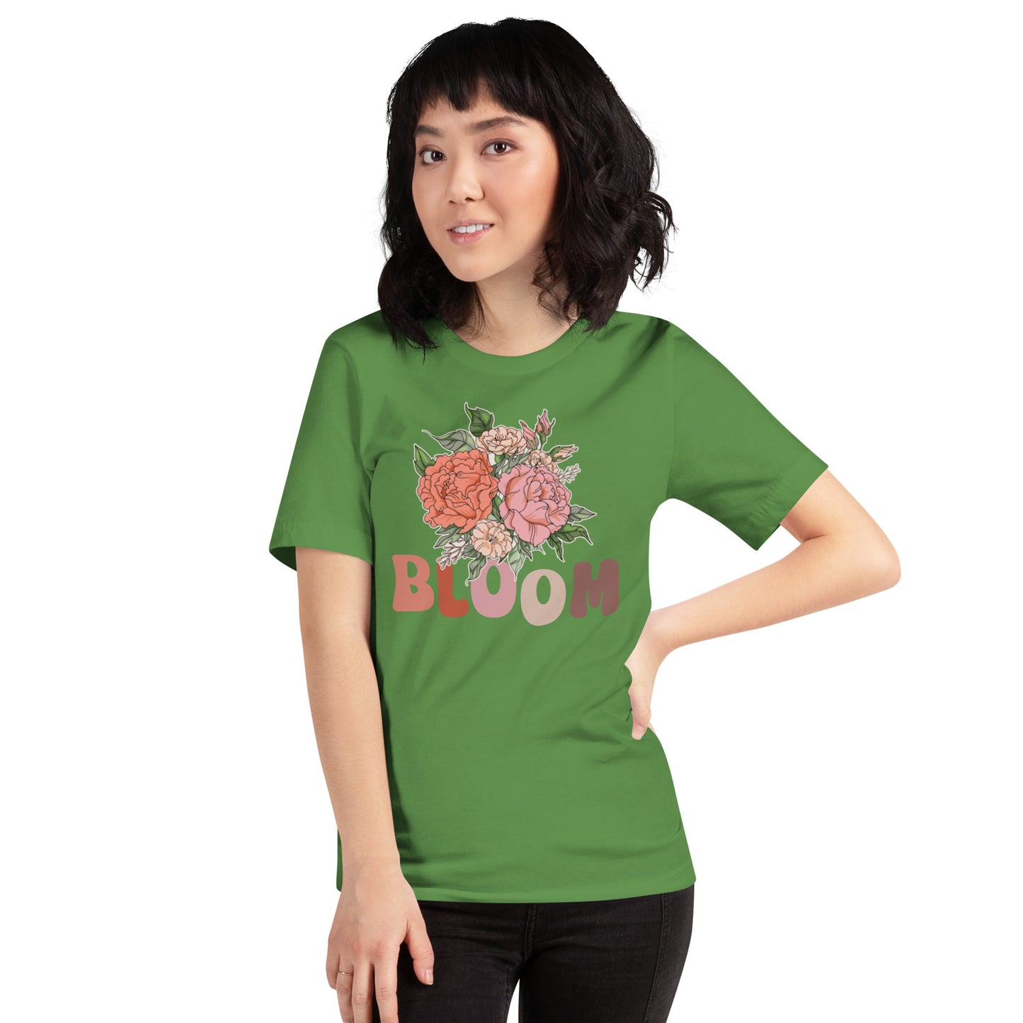 Bloom Floral Beauty Short-Sleeve Women's T-Shirt