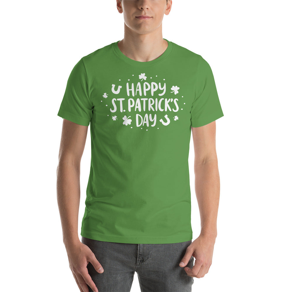 Happy St. Patrick's Day Short-Sleeve Unisex Tee